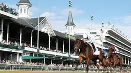 Shred the Gnar con el panameño Luis Sáez por el millón de dólares en el La Troienne Stakes (G1) en Churchill Downs
