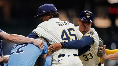 MLB: Trifulca entre Milwaukee vs Tampa Bay deja estas suspensiones