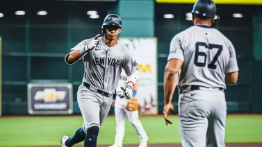 MLB: Oswaldo Cabrera conecta jonrón milimétrico para ayudar a los Yankees (+Video)