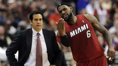 NBA: ¡Increíble! Mira cómo LeBron James buscó sacar a Eirk Spoelstra de Miami Heat, según Pat Riley NBA: ¡Increíble! Mira cómo LeBron James buscó sacar a Eirk Spoelstra de Miami Heat, según Pat Riley