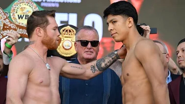 Jaime Munguía entra en calor antes del pleito contra Canelo Álvarez (+Video)