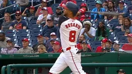 MLB: ¡Despertó! Eddie Rosario sentenció victoria de los Nacionales con cuadrangular (+Video)