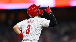 MLB: ¡Seco! Bryce Harper disparó esta bestialidad de jonrón y suma siete (+Video)
