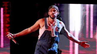 ¡Gravísimo! Concierto de Bad Bunny en Estados Unidos se convirtió en un peligroso ring de boxeo (+Video)