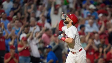 MLB: Bryce Harper tiene una marca brutal con dos outs en Grandes Ligas