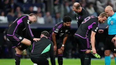 Champions League: ¡Problemas! Bayern pierde una pieza crucial en el inicio del partido Champions League: ¡Problemas! Bayern pierde una pieza crucial en el inicio del partido