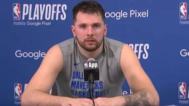 NBA: ¡Insólito! Conferencia de prensa de Luka Doncic es interrumpido por gemidos sexuales (+video)