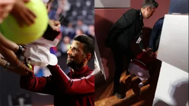 ¡Última hora! Genera preocupación el estado de Novak Djokovic tras accidente en el Masters de Roma (+Video)