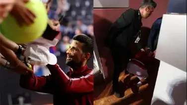¡Última hora! Genera preocupación el estado de Novak Djokovic tras accidente en el Masters de Roma (+Video) ¡Última hora! Genera preocupación el estado de Novak Djokovic tras accidente en el Masters de Roma (+Video)