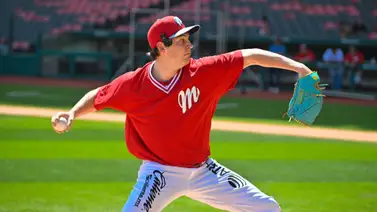LMB: Trevor Bauer en modo Cy Young con Diablos Rojo del México LMB: Trevor Bauer en modo Cy Young con Diablos Rojo del México