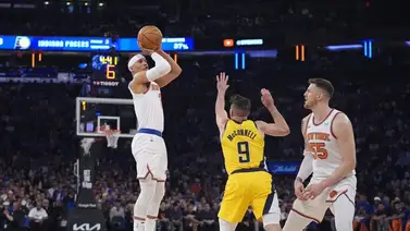 NBA: ¡Por fin! Esta estrella de New York Knicks logró esta particular hazaña contra Indiana Pacers NBA: ¡Por fin! Esta estrella de New York Knicks logró esta particular hazaña contra Indiana Pacers