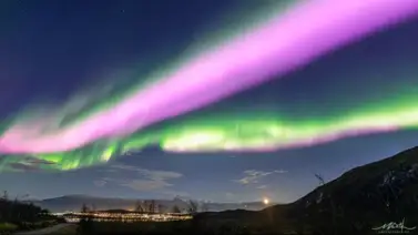 Auroras boreales iluminan lugares atípicos de todo el mundo Auroras boreales iluminan lugares atípicos de todo el mundo