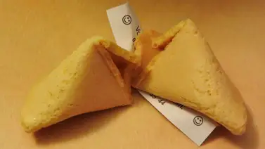Una galleta de la fortuna le trajo suerte y le cambió la vida para siempre Una galleta de la fortuna le trajo suerte y le cambió la vida para siempre