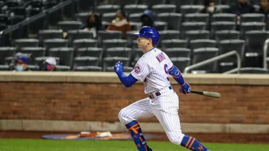 MLB: Así fue el jonrón de Brandon Nimmo para dejar a Atlanta en el terreno 