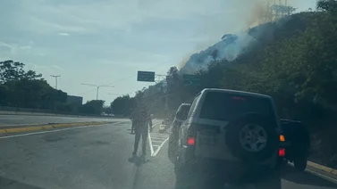Restringen paso vehicular por la Cota Mil por esta situación en El Ávila (+Video)