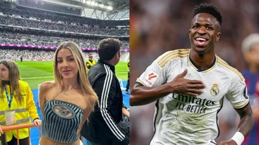 ¿Amor en el aire? Corina Smith muy cerquita de Vinicius Jr (+Pruebas)