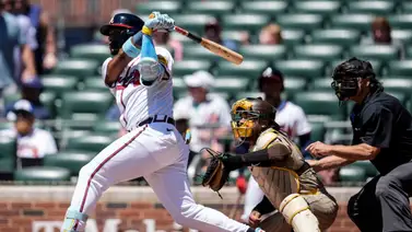 MLB: Ronald Acuña Jr. ocasiona la lesión de un jugador de los Padres con este batazo (+Video) MLB: Ronald Acuña Jr. ocasiona la lesión de un jugador de los Padres con este batazo (+Video)