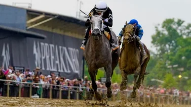 Conozca al jockey puertorriqueño más joven que logra ganar el Preakness Stakes