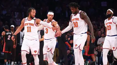 NBA: ¿Lo cambiarán? Este es el jugador que podría salir de New York Knicks para la próxima campaña NBA: ¿Lo cambiarán? Este es el jugador que podría salir de New York Knicks para la próxima campaña