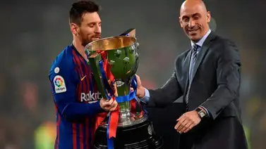 "Si la gente se entera, nos van a matar", el nuevo escándalo de Luis Rubiales que involucra a Messi y Piqué "Si la gente se entera, nos van a matar", el nuevo escándalo de Luis Rubiales que involucra a Messi y Piqué