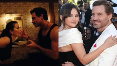 ¿Ya están juntos? Edgar Ramírez le zampó tremendo beso a Selena Gómez (+Imágenes)