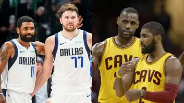 NBA: ¿Doncic o LeBron? Mira con qué compañero juega mejor Kyrie Irving (+datos) NBA: ¿Doncic o LeBron? Mira con qué compañero juega mejor Kyrie Irving (+datos)