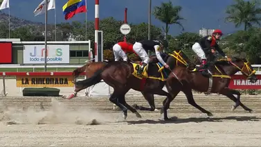 Novena carrera en la Rinconada con doce ejemplares Novena carrera en la Rinconada con doce ejemplares