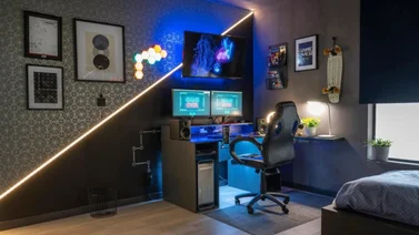 Estos son los artículos que necesitas para decorar tu cuarto gamer