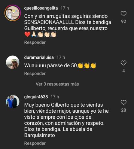 ¡Sensacional! A sus 81 años, Gilberto Correa se hace unos retoques faciales ¿Cómo se ve? 