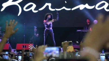 En imágenes: Así fue la trifulca que se armó en el concierto de Karina en Caracas