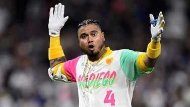 MLB: Luis Arráez sigue de luna de miel con el madero y es el venezolano de la semana (+video)