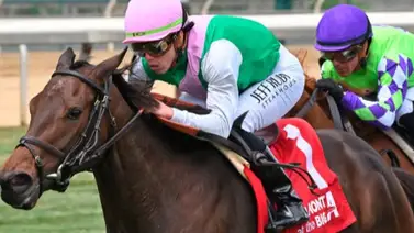 Irad Ortiz Jr. gana en el Memorial Day el stakes del día en este hipódromo Irad Ortiz Jr. gana en el Memorial Day el stakes del día en este hipódromo