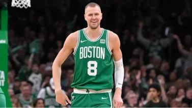 NBA: ¿Regresará para la final? Boston Celtics aguardan por el retorno a las acciones de Kristaps Porzingis