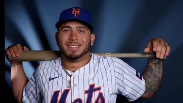 MLB: ¿Listo para volver al Big Show? Francisco Álvarez conecta cuadrangular en el primer choque tras su lesión (+video)