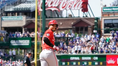 MLB: Joven dominicano pone en ventaja a los Rojos de Cincinnati con kilométrico jonrón (+Video)