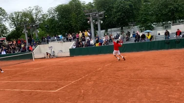Venezolano Luis David Martínez de tú a tú con los finalistas de Roland Garros 2023