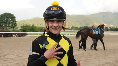 Mira como le fue al campeón Ángel Castillo en su monta de Gulfstream Park Mira como le fue al campeón Ángel Castillo en su monta de Gulfstream Park