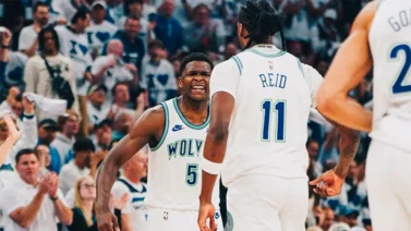 NBA: ¿Enemistados? Anthony Edwards le dice estas fuertes palabras a Mike Conley durante el Juego 5 ante Dallas