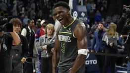 NBA: ¡Qué troleada! Anthony Edwards se burla de Los Angeles Lakers con peculiar gesto (+video)