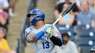 MLB: Salvador Pérez acelera el ritmo para llegar a una cifra redonda en su carrera (+Video)