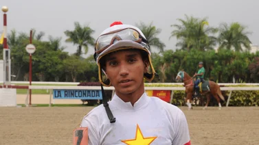 Leomar Sangronis reaparece a La Rinconada y espera tener suerte con esta yegua para brillar en la carrera de los acumulados (+Video)