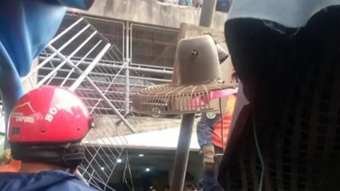 Terror en Petare: Un carro cae desde estacionamiento del gimnasio vertical El Dorado  (+Fotos)