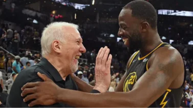 NBA: Draymond Green dedica emotivas palabras a Greg Popovich tras retirarse del banquillo de los Spurs