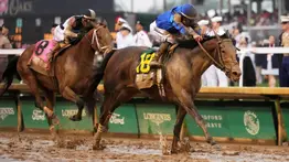 Así reacciona el entrenador de Journalism al perder el Kentucky Derby