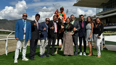 Jockey profesional vuelve a ganar después de cuatro años en La Rinconada