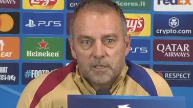 Hansi Flick tendrá en el banquillo a Lewandowski ante el Inter Hansi Flick tendrá en el banquillo a Lewandowski ante el Inter