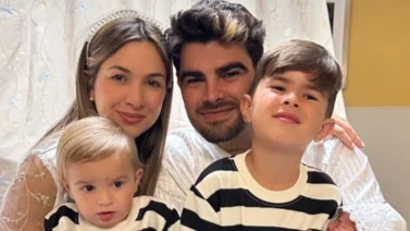 Jonathan Moly celebra dichoso los seis años de su hijo, Luka