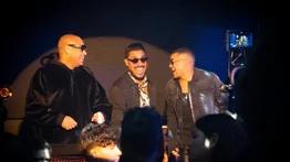 Ronald Borjas y Gente de Zona celebran el estreno de "La Noche"