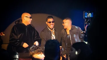 Ronald Borjas y Gente de Zona celebran el estreno de "La Noche"