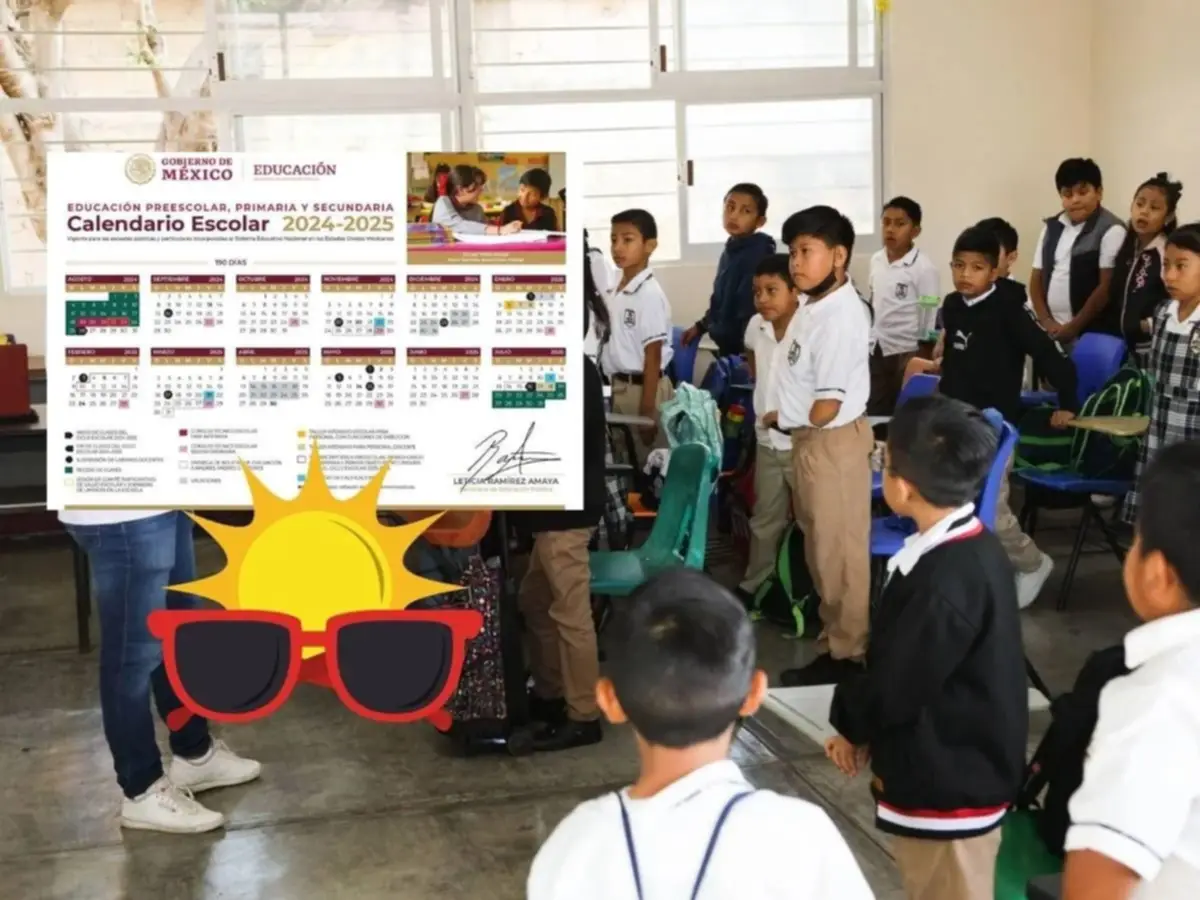 Mexico calendario de verano 2024 2025